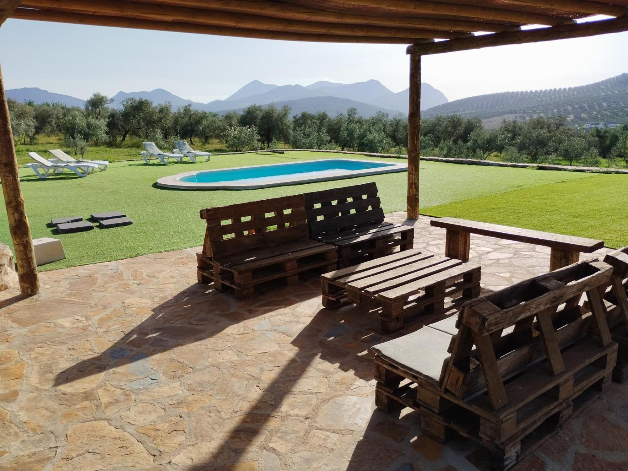 Cortijo Rural Gumeo Villa Malaga Exterior photo